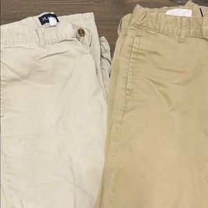 Lot of 6 The Children’s Place Boys Khakis Sz 16